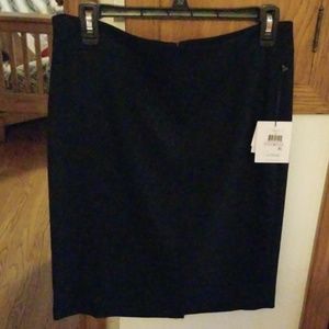 Black pencil skirt